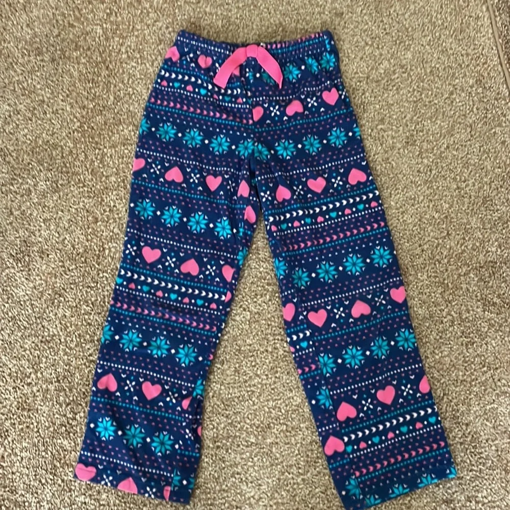 Carter’s heart elastic waist pull on pants 6